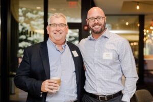 HAWA President Jeff Ortman and Project Manager/Senior Electrical Engineer Jeff Sparks pose for a photo